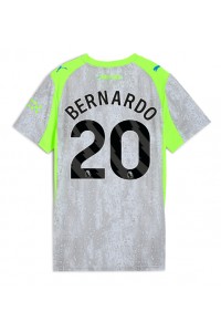 Manchester City Bernardo Silva #20 Voetbaltruitje 3e tenue Dames 2025-26 Korte Mouw